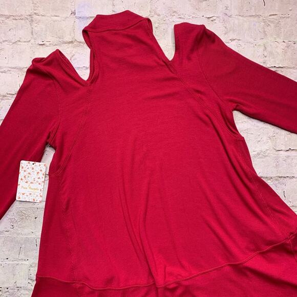 Free People Downtown Girl Tunic Top in Apple Valley - Picture 7 of 7